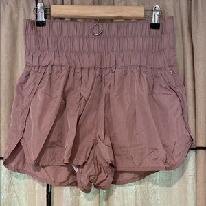 Women's Mauve workout Shorts - free people size Large